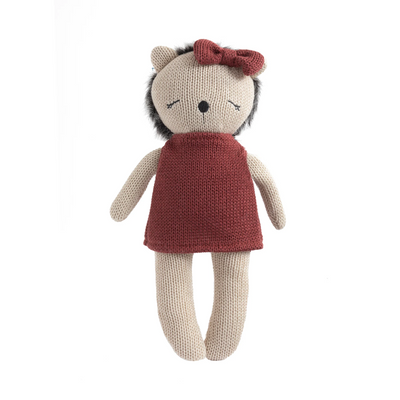 Living Textiles Knitted Animal Toy - Helen the Hedgehog