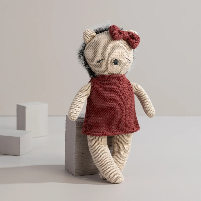 Living Textiles Knitted Animal Toy - Helen the Hedgehog