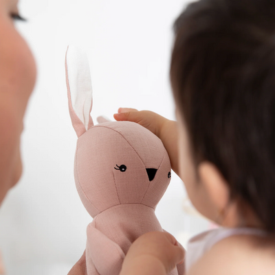 Living Textiles Small Linen Animal - Betty the Bunny