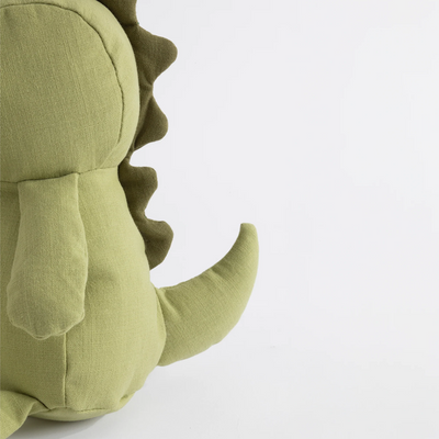 Living Textiles Large Linen Animal - Dennis the Dinosaur