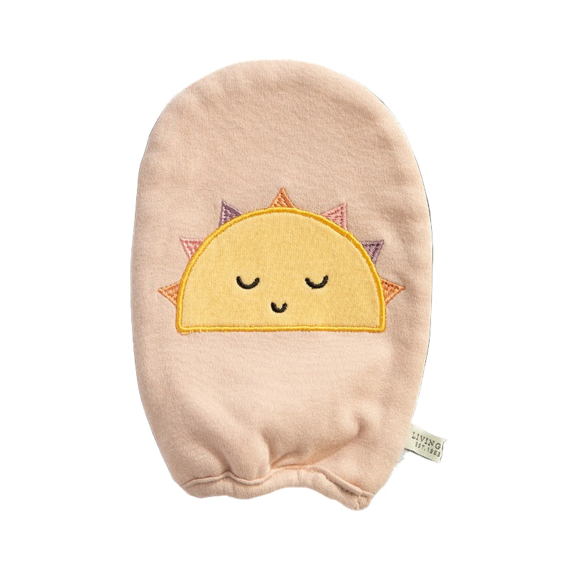Living Textiles Organic Bath Mitt - Bohemian Bliss