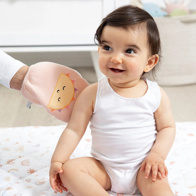 Living Textiles Organic Bath Mitt - Bohemian Bliss