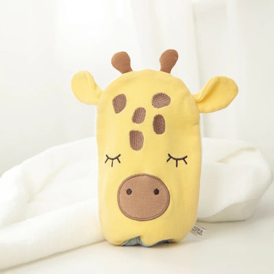 Living Textiles Organic Bath Mitt - Wild Safari/Giraffe