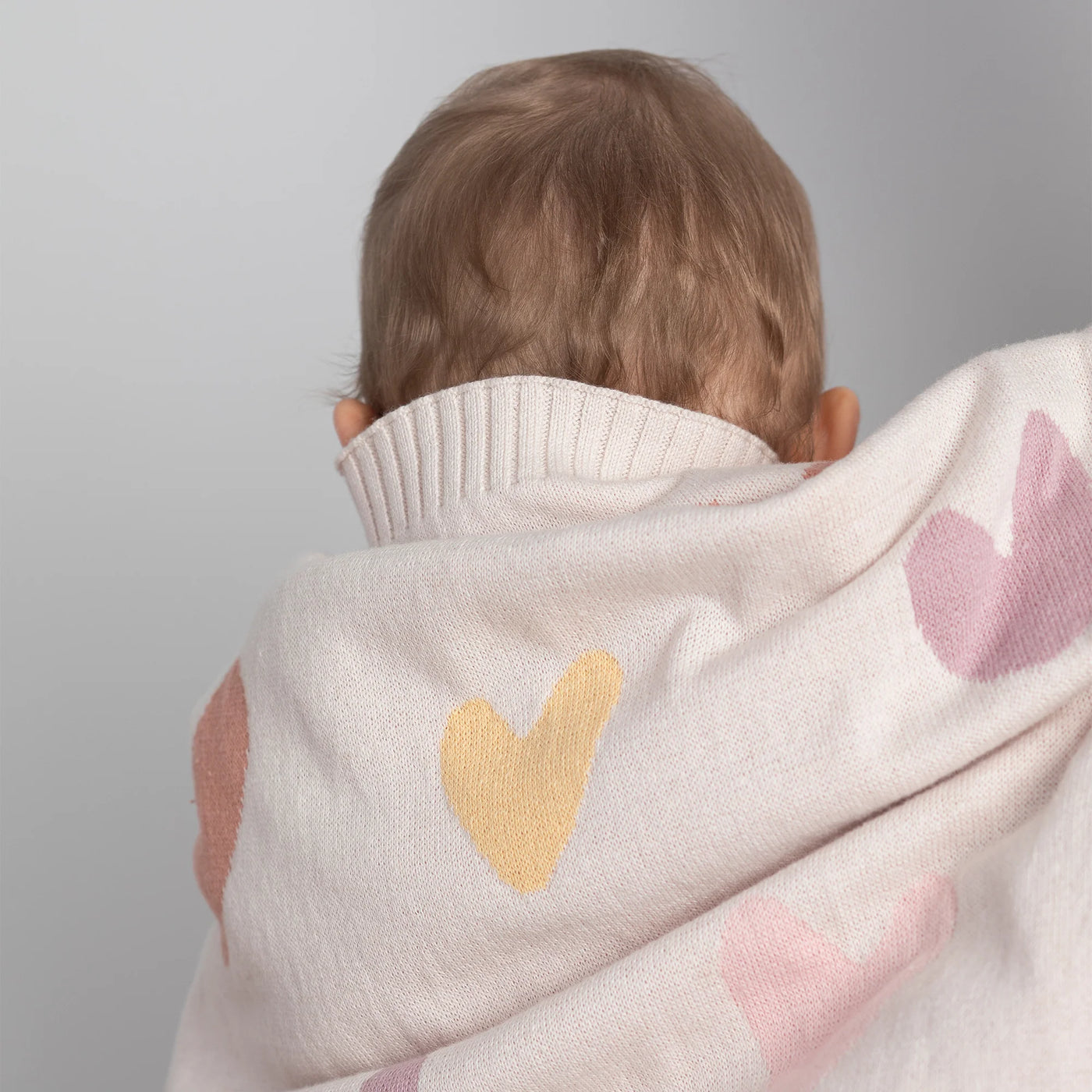 Living Textiles Jacquard Blanket - Bohemian Bliss/Heart