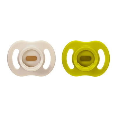 Tommee Tippee Ultra-Light Stayput Silicone Soother 2 Pack 6-18 Months - Green Pack