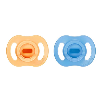 Tommee Tippee Ultra-Light Stayput Silicone Soother 2 Pack 18-36 Months - Blue Pack