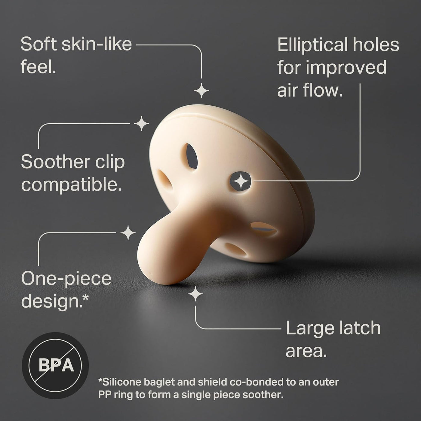 Tommee Tippee Breast-Like Silicone Soother 2 Pack 6-18 Months - Green Pack