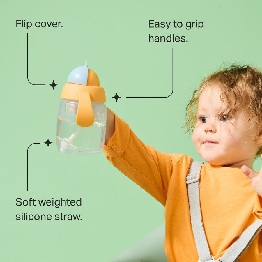 Tommee Tippee Trainer Straw Cup 300ml 6m+ - Pink
