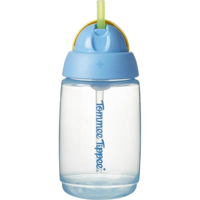 Tommee Tippee Active Straw Drink Bottle 390ml 12m+ - Blue