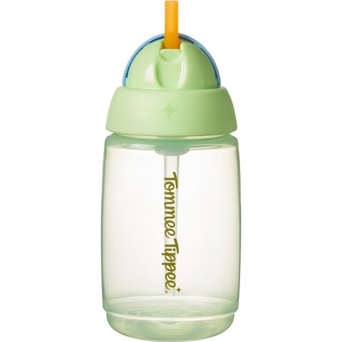 Tommee Tippee Active Straw Drink Bottle 390ml 12m+ - Green