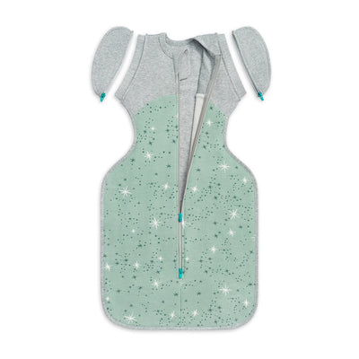 Love To Dream Swaddle Up™ Transition Bag Fleece 1.5 TOG - Olive North Star