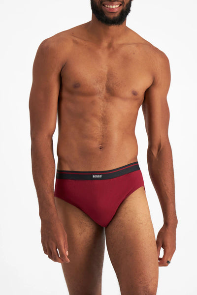 Bonds Men's 5 Pack Hipster Brief - Blue/Navy/Red/Charcoal/Black