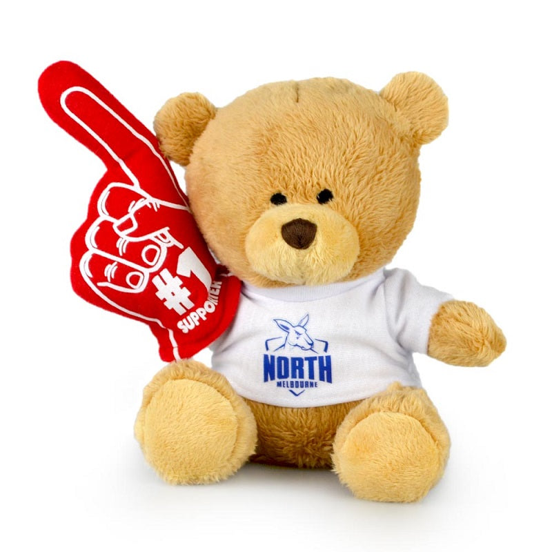 Korimco 15cm AFL No 1 Supporter North Melbourne Soft Collectible Toy