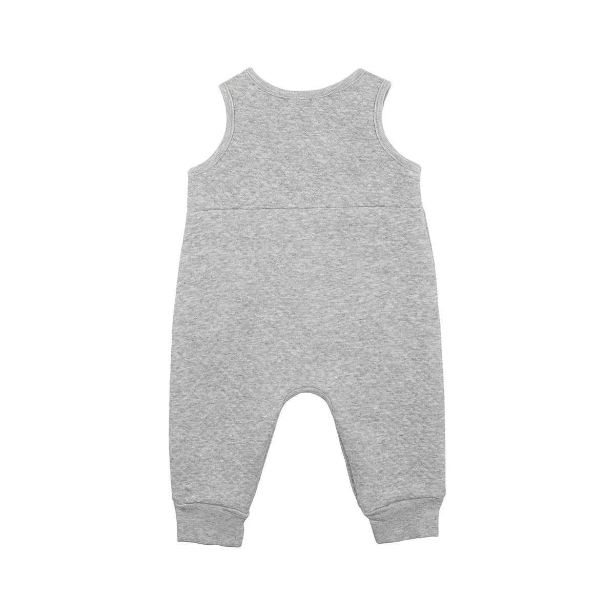 Bebe By Minihaha Llama Quilted Overall - Grey Marle