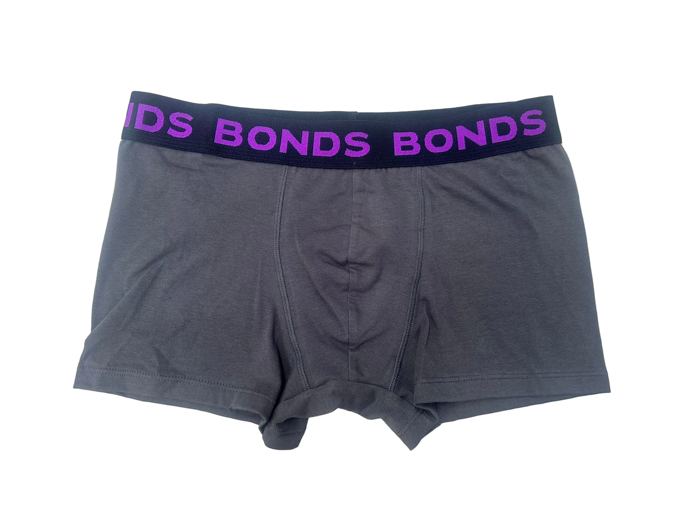 Bonds Men's Core Trunk - Charcoal/Purple