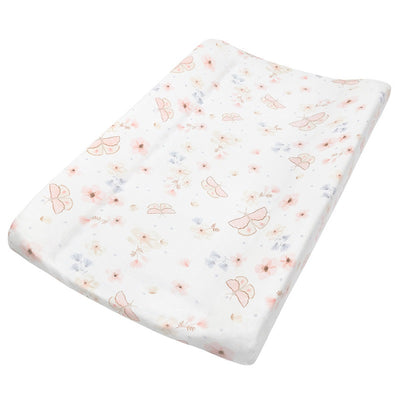 Living Textiles Change Mat Cover and Liner - Butterfly Garden