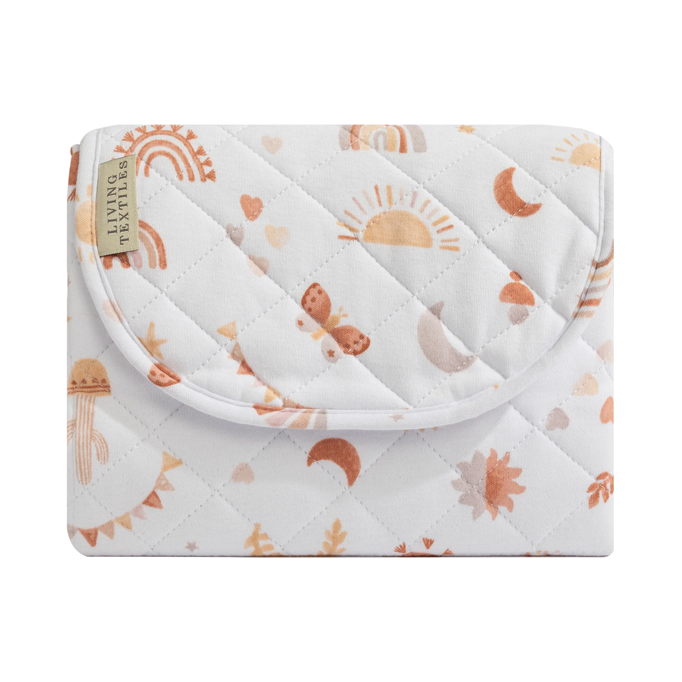 Living Textiles Foldable Waterproof Travel Change Mat - Bohemian Bliss