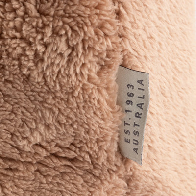 Living Textiles Sherpa Storage Basket Small - Cuddly Bear Brown