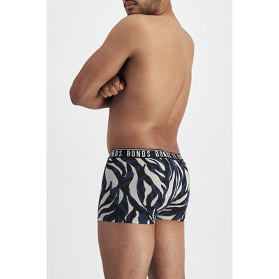 Bonds Men's Everyday Trunks 2 Pack - Navy Print