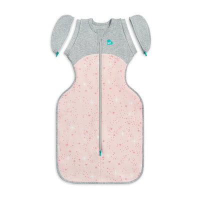 Love To Dream Swaddle Up™ Transition Bag Fleece 1.5 TOG - Rose North Star