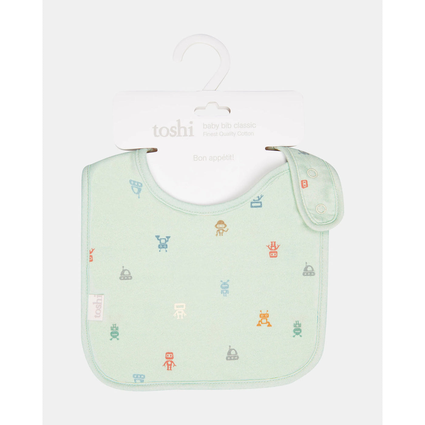 Toshi Baby Bib Classic - Cyborg Thyme