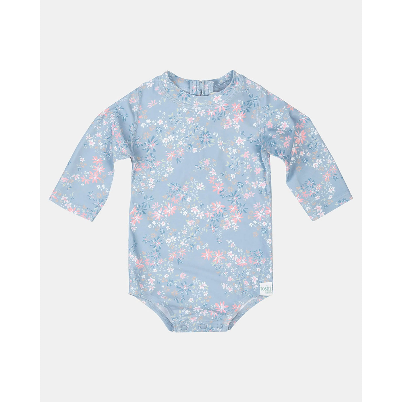 Toshi Swim Baby Onesie Long Sleeve Classic - Athena Dusk