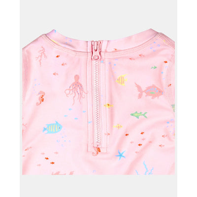 Toshi Swim Baby Rashie Long Sleeve Classic - Coral