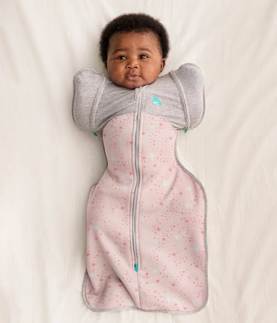 Love To Dream Swaddle Up™ Transition Bag Fleece 1.5 TOG - Rose North Star