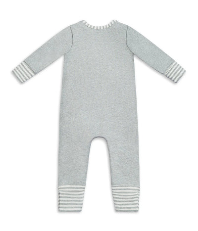 Love To Dream Self-Soothing Footless Romper - Grey Lyric The Fox™