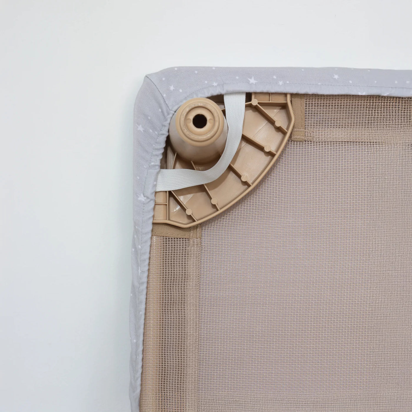 Living Textiles Stacking Bed Sheet Set - Grey Stars