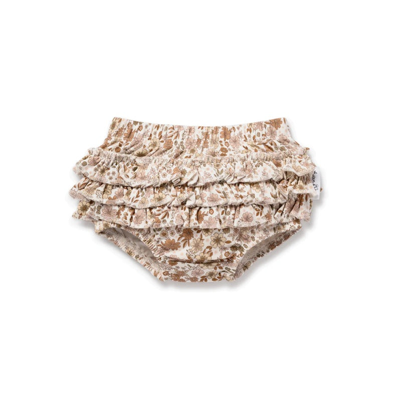 Aster & Oak Bailey Floral Bloomers - Natural