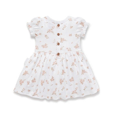 Aster & Oak Blossom Skater Dress - White