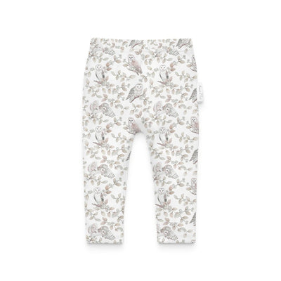 Aster & Oak Barn Owl Leggings - White