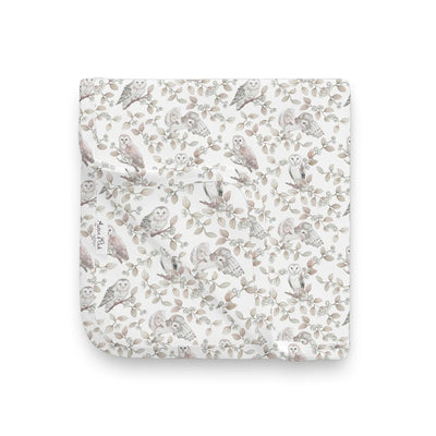 Aster & Oak Barn Owl Baby Wrap - White