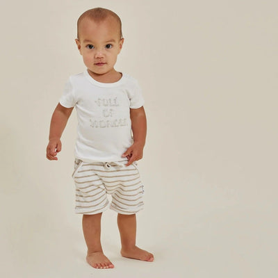 Aster & Oak Full Of Wonder Print Tee - White