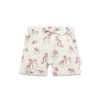 Aster & Oak Fawn Meadow Shorts - Natural