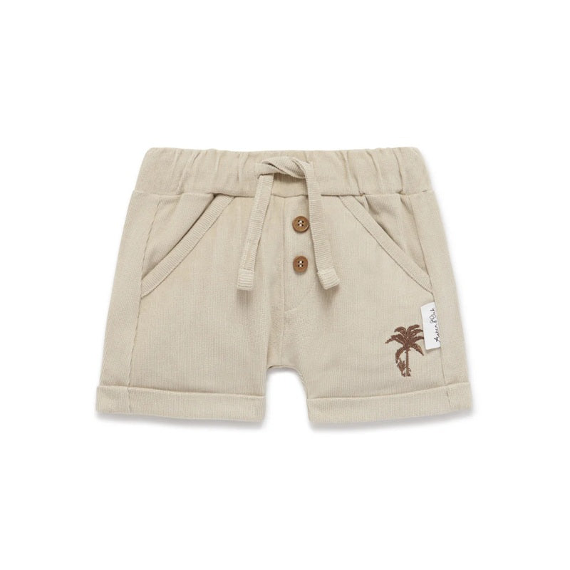 Aster & Oak Sand Cord Shorts - Sand