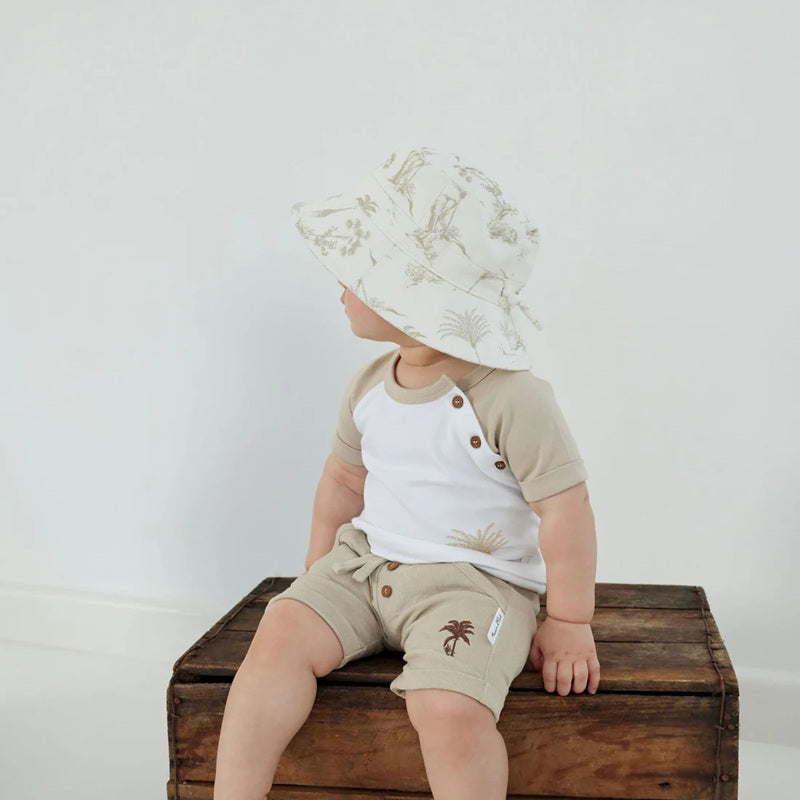 Aster & Oak Sand Cord Shorts - Sand