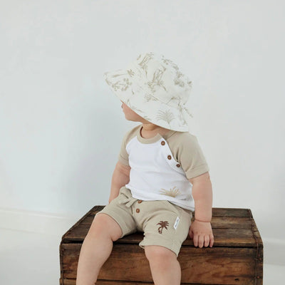 Aster & Oak Sand Cord Shorts - Sand