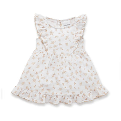 Aster & Oak Sable Muslin Dress - White