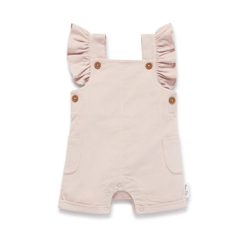 Aster & Oak Pink Cord Overalls - Pink