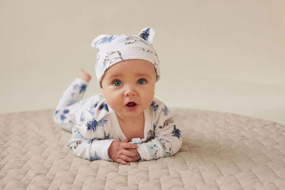 Aster & Oak Snow Animals Bear Hat - White