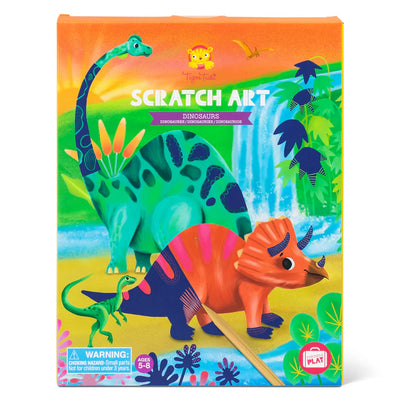 Tiger Tribe Scratch Art - Dinosaurs