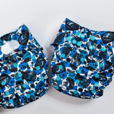 Monarch Ultimate Swim Nappy With Snaps - Sea-nery