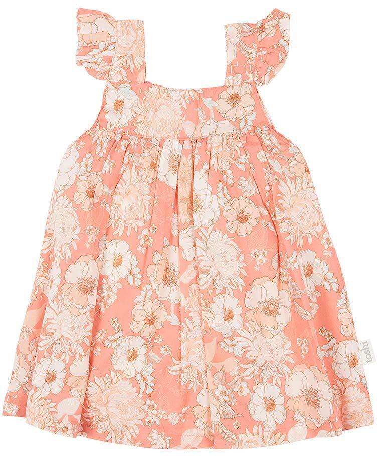 Toshi Baby Dress Sabrina - Tea Rose
