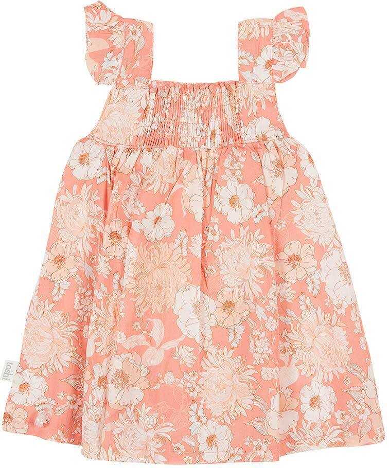 Toshi Baby Dress Sabrina - Tea Rose