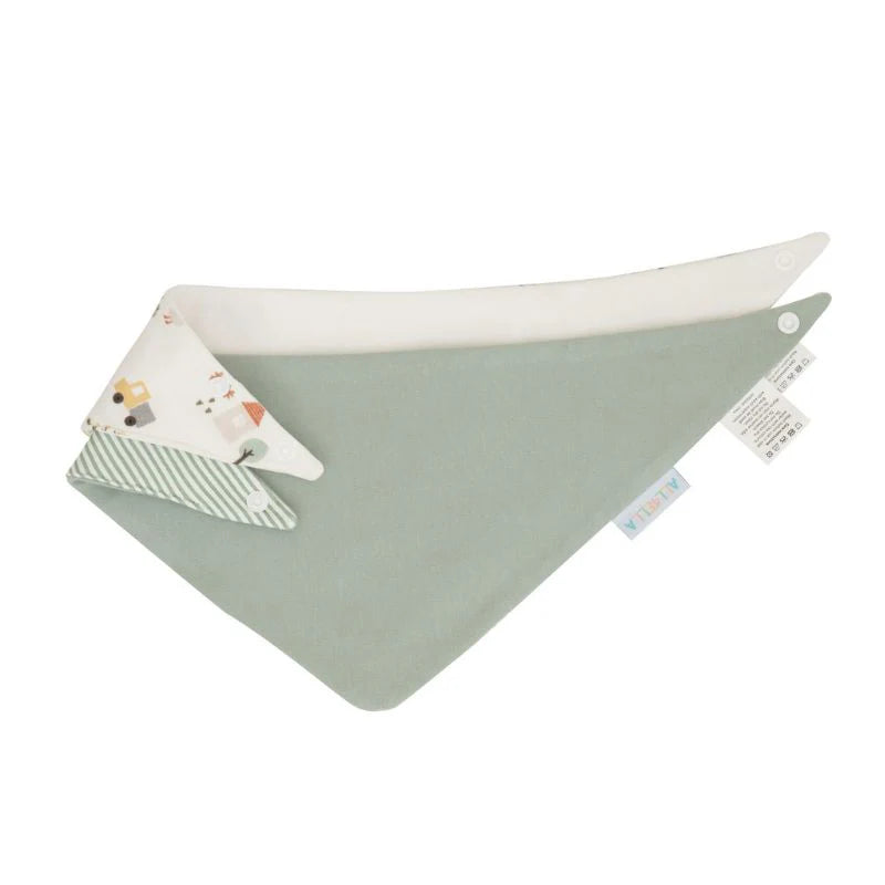 All 4 Ella Bandana Bibs 2 Pack - Country Farm