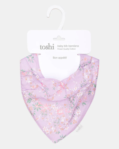Toshi Baby Bib Bandana - Athena/Lavender