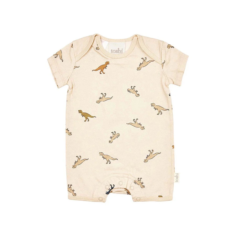 Toshi Onesie Short Sleeve Classic - Dinosauria