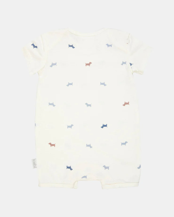Toshi Onesie Short Sleeve Classic - Puppy